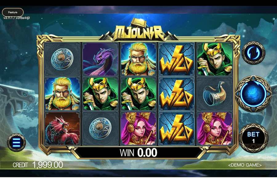 MJOLNIR, JDB SLOTS, slots, mitologia nórdica, jogos online