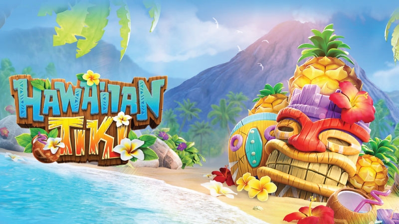 Hawaiian Tiki, PG SLOTS, slot online, recursos de bônus, rodadas grátis.